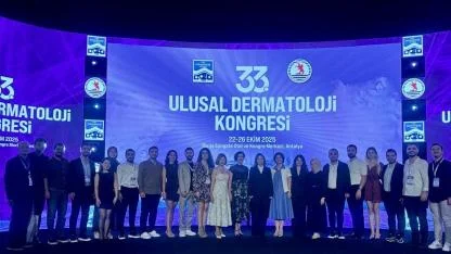 OMÜ Rektörü Aydın, Dermatoloji Kongresi'nde Konuştu