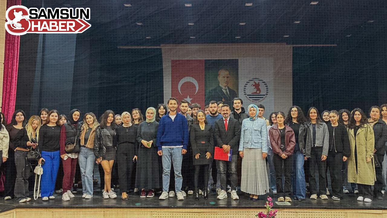 OMÜ&#039;de Gazeteci İlyas Gün&#039;den Öğrencilere Altın Tavsiyeler