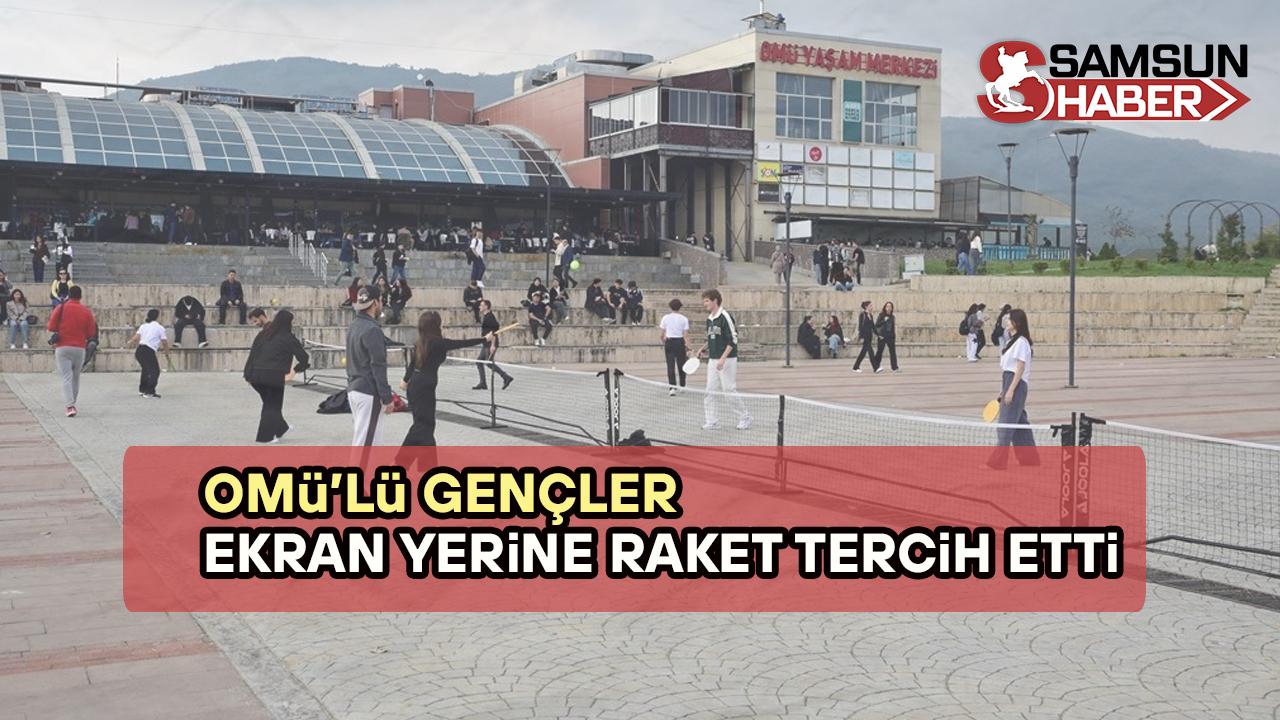 OMÜ’den “Ekranı Bırak, Raketi Kap!” Etkinliği