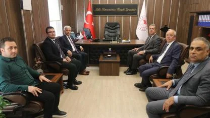 Samsun Tarım Müdürü'ne Veteriner Hekimlerden Ziyaret