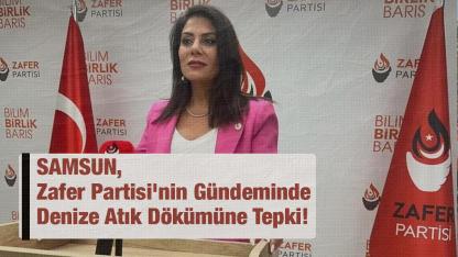 Samsun, Zafer Partisi'nin Gündeminde Denize Atık Dökümüne Tepki!