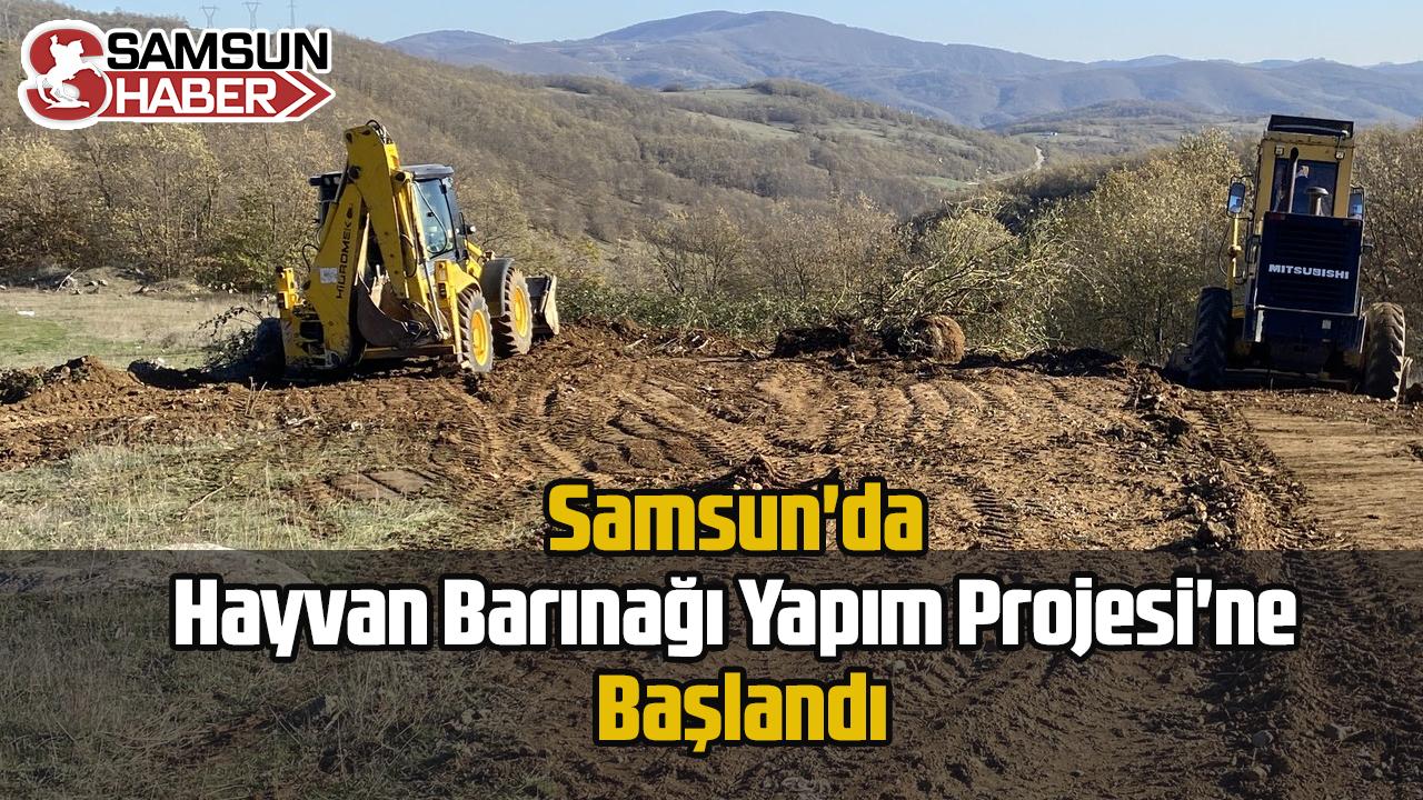 Samsun&#039;da Hayvan Barınağı Yapım Projesi&#039;ne Başlandı
