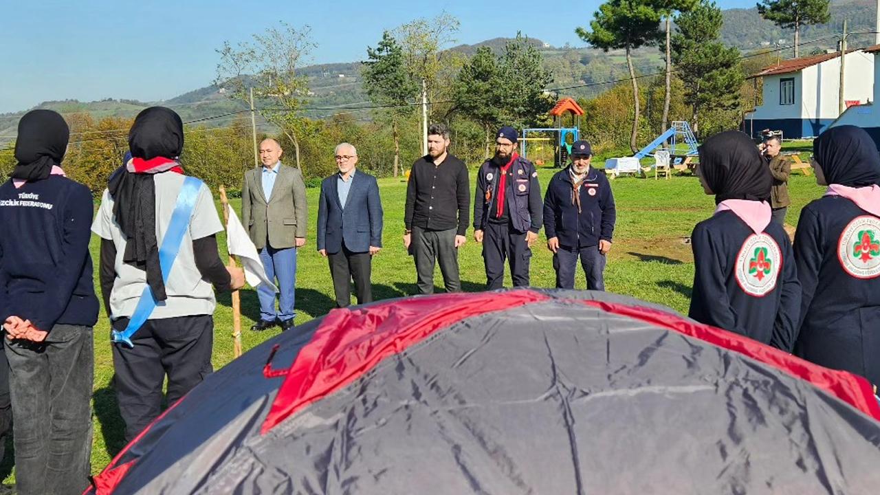Samsun&#039;da &quot;İzciler Peygamberimizin İzinde&quot; Kampı