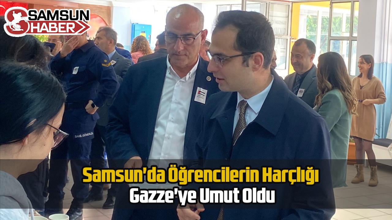 Samsun'da Öğrencilerin Harçlığı Gazze'ye Umut Oldu