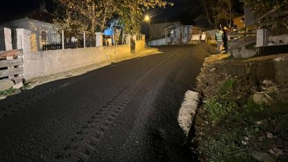 SICAK ASFALT ÇALIŞMALARI DEVAM EDİYOR