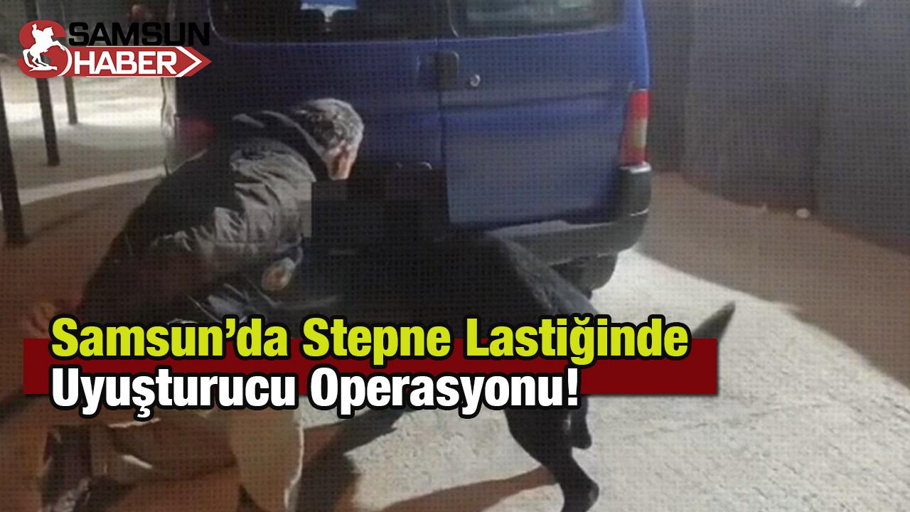 Stepne Lastiğinde Uyuşturucu Operasyonu!