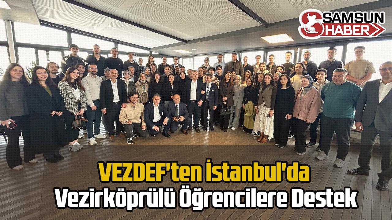 VEZDEF&#039;ten İstanbul&#039;da Vezirköprülü Öğrencilere Destek