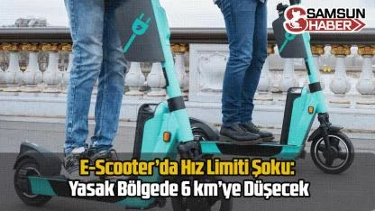 E-Scooter’da Hız Limiti Şoku: Yasak Bölgede 6 km’ye Düşecek