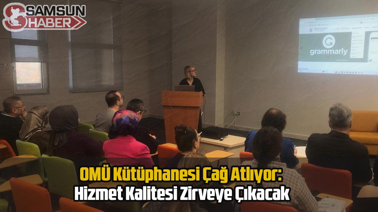 OMÜ Kütüphanesi Çağ Atlıyor: Hizmet Kalitesi Zirveye Çıkacak