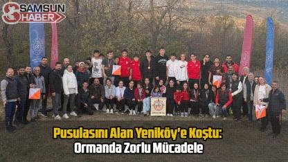 Pusulasını Alan Yeniköy'e Koştu: Ormanda Zorlu Mücadele
