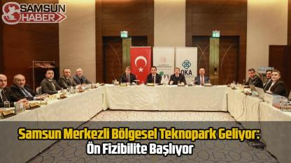 Samsun Merkezli Bölgesel Teknopark Geliyor: Ön Fizibilite Başlıyor