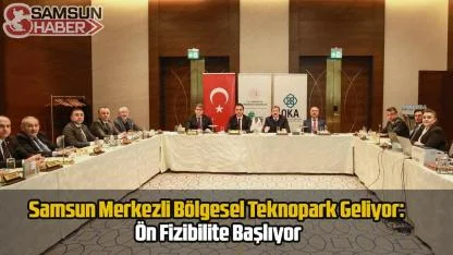 Samsun Merkezli Bölgesel Teknopark Geliyor: Ön Fizibilite Başlıyor