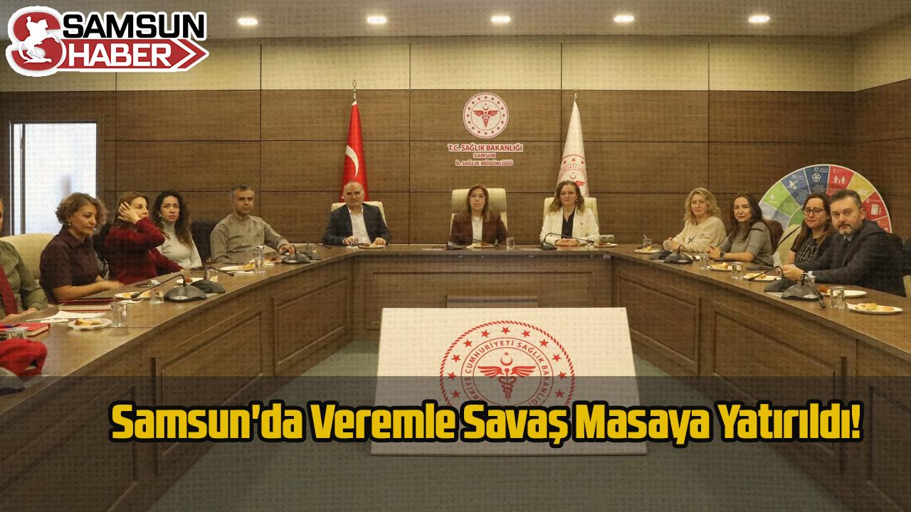 Samsun&#039;da Veremle Savaş Masaya Yatırıldı!