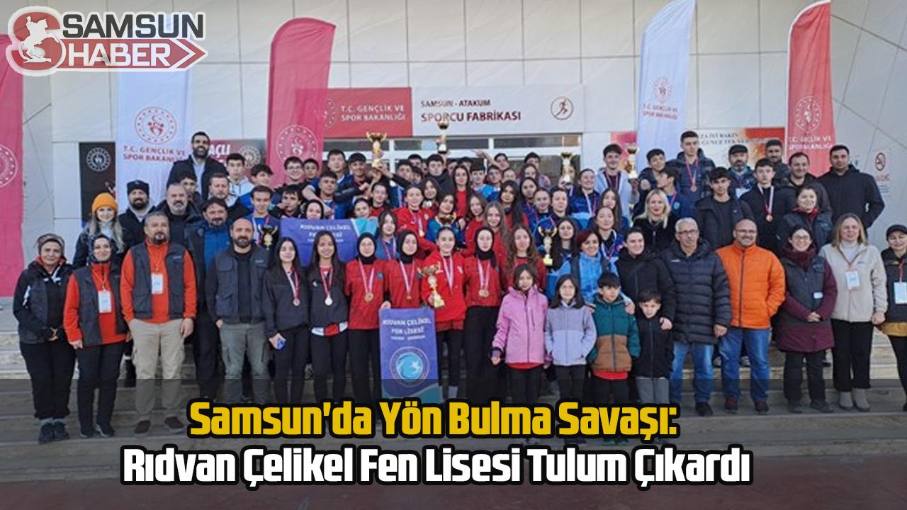 Samsun'da Yön Bulma Savaşı: Rıdvan Çelikel Fen Lisesi Tulum Çıkardı