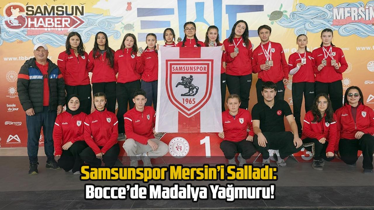 Samsunspor Mersin’i Salladı: Bocce’de Madalya Yağmuru!