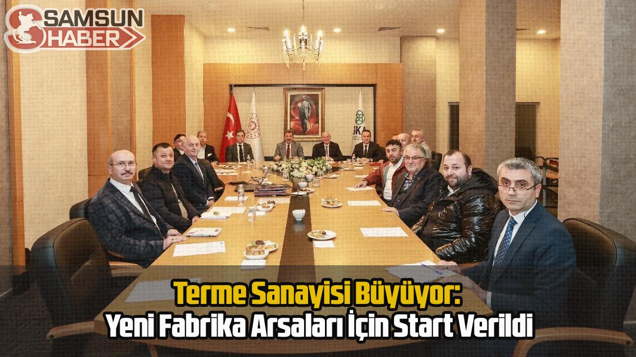 Terme Sanayisi Büyüyor: Yeni Fabrika Arsaları İçin Start Verildi