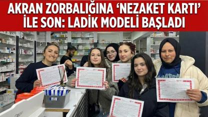 Akran Zorbalığına "Nezaket Kartı" ile Son: Ladik Modeli Başladı