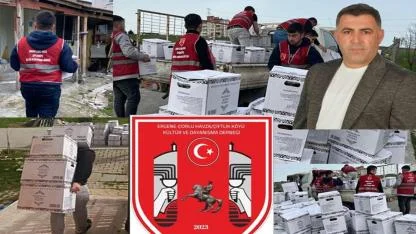 Havzalı Hemşeri Derneğinden Ergene'de 500 Aileye Ramazan Yardımı