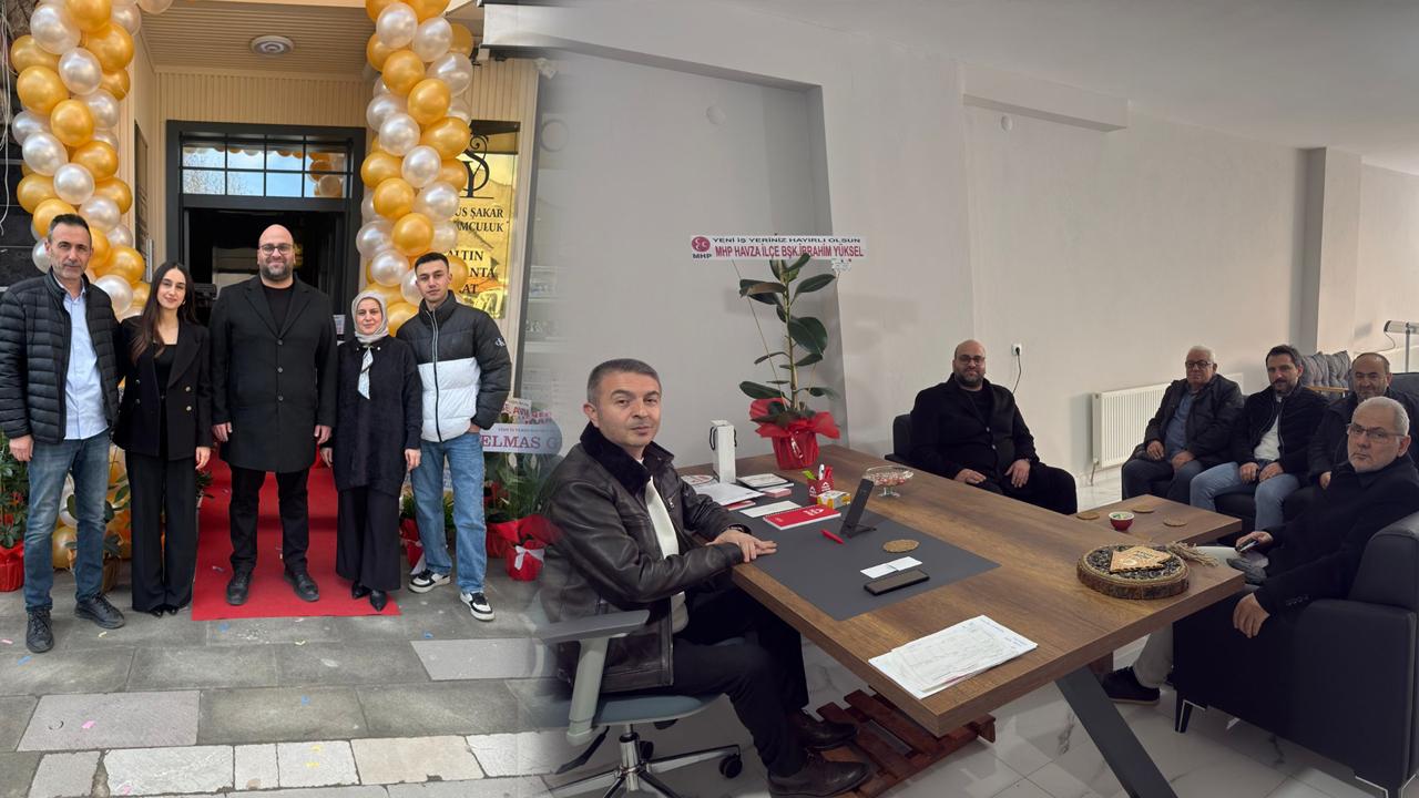 MHP Havza İlçe Teşkilatından Esnafa “Hayırlı Günler Komşum” Ziyareti