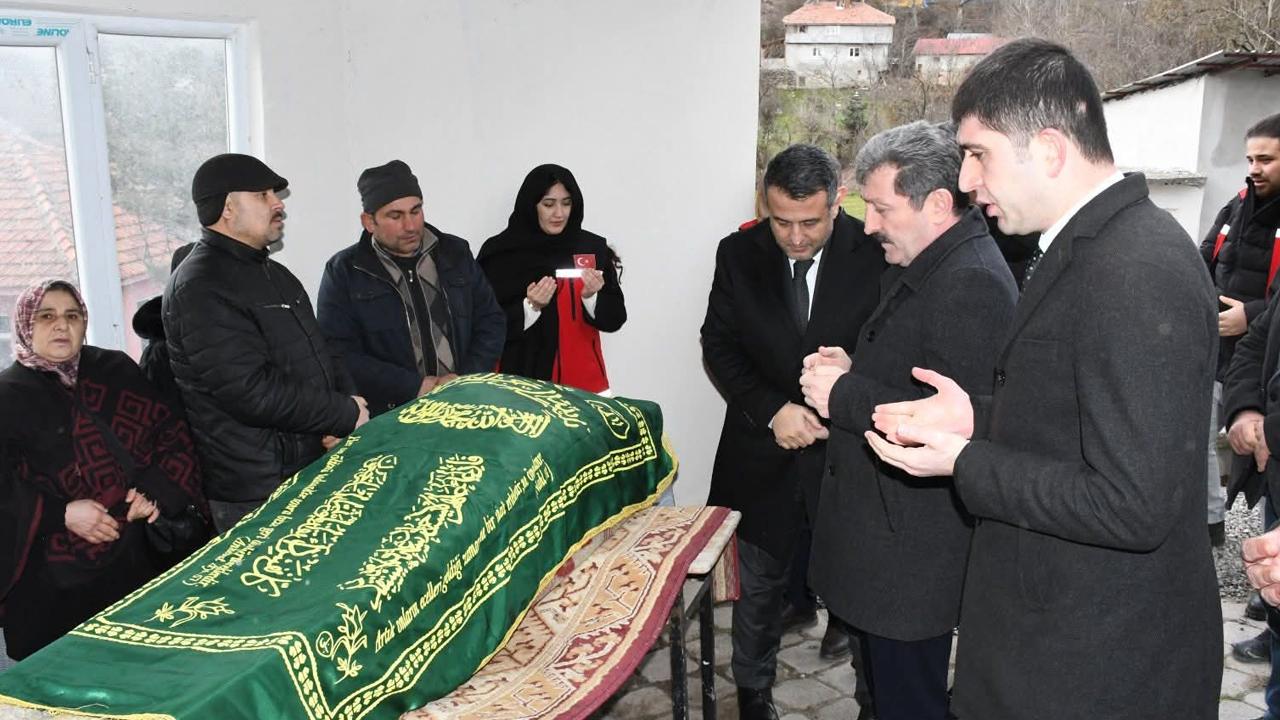 Samsun'da Zeytin Dalı Şehidinin Emanetiydi: Vahide Elibol Toprağa Verildi