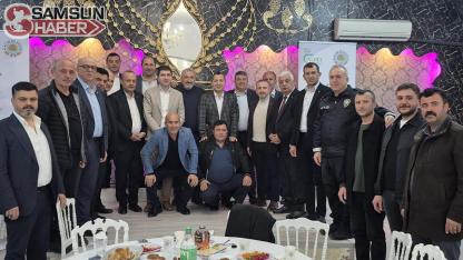 Alaçam’da Muhtarlar İftar Sofrasında Buluştu