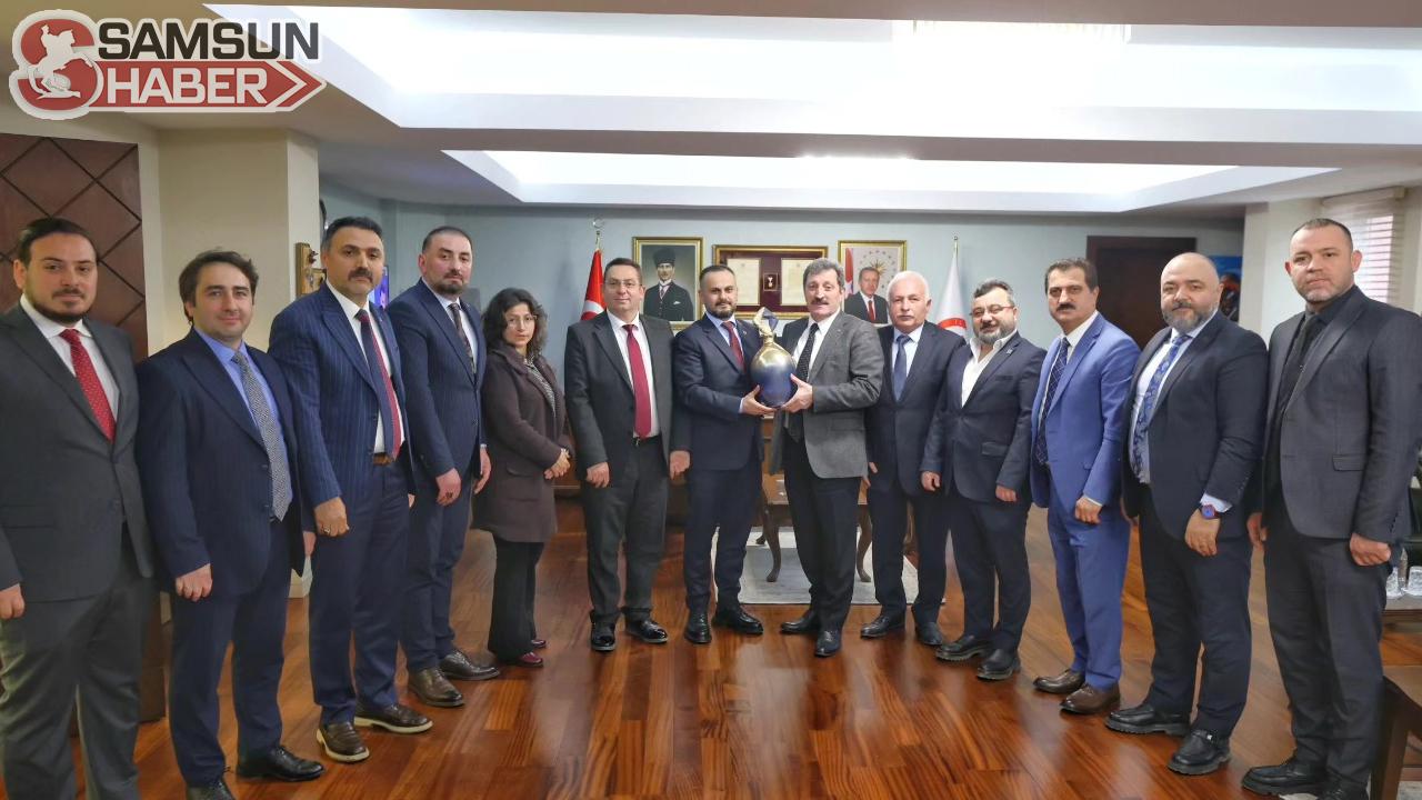 ASFED Samsun İl Yönetiminde Vali Tavlı’ya ziyaret