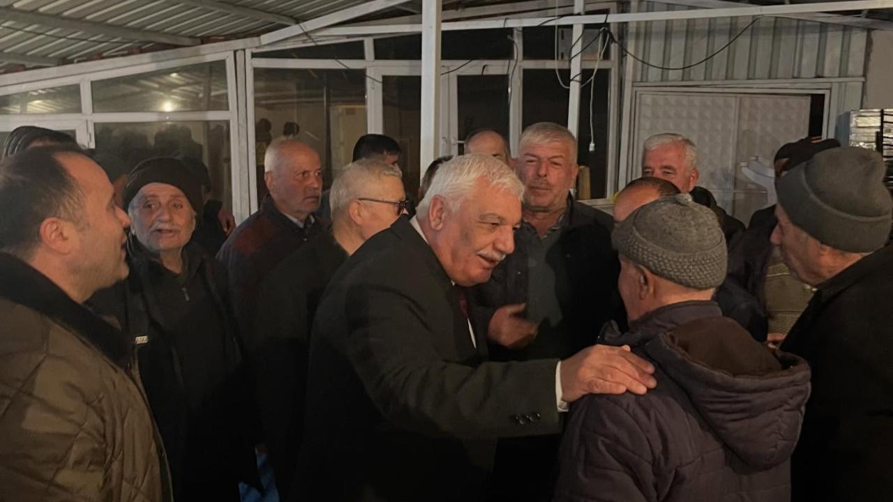 MHP ALAÇAM TEŞKİLATI PELİTBÜKÜ KARACAK MAHALLESİ’NDE VATANDAŞLARLA BULUŞTU