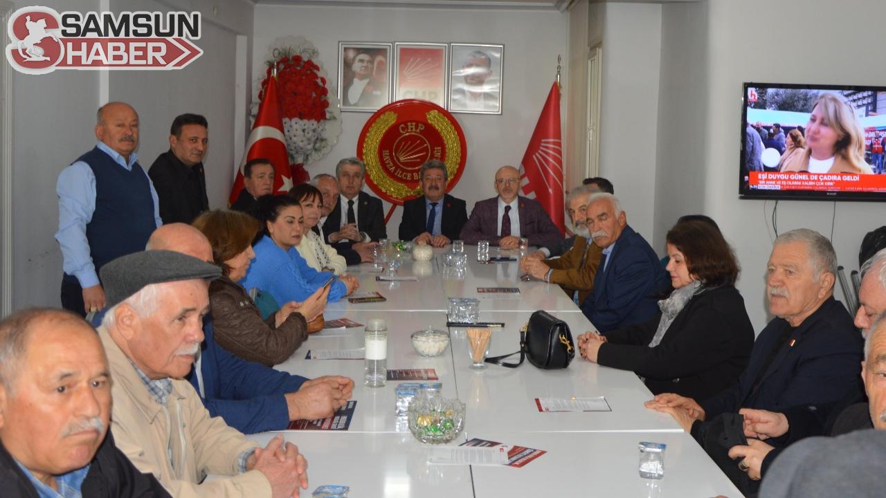 CHP Havza İlçe Başkanlığında Bayram Kutlaması Düzenlendi