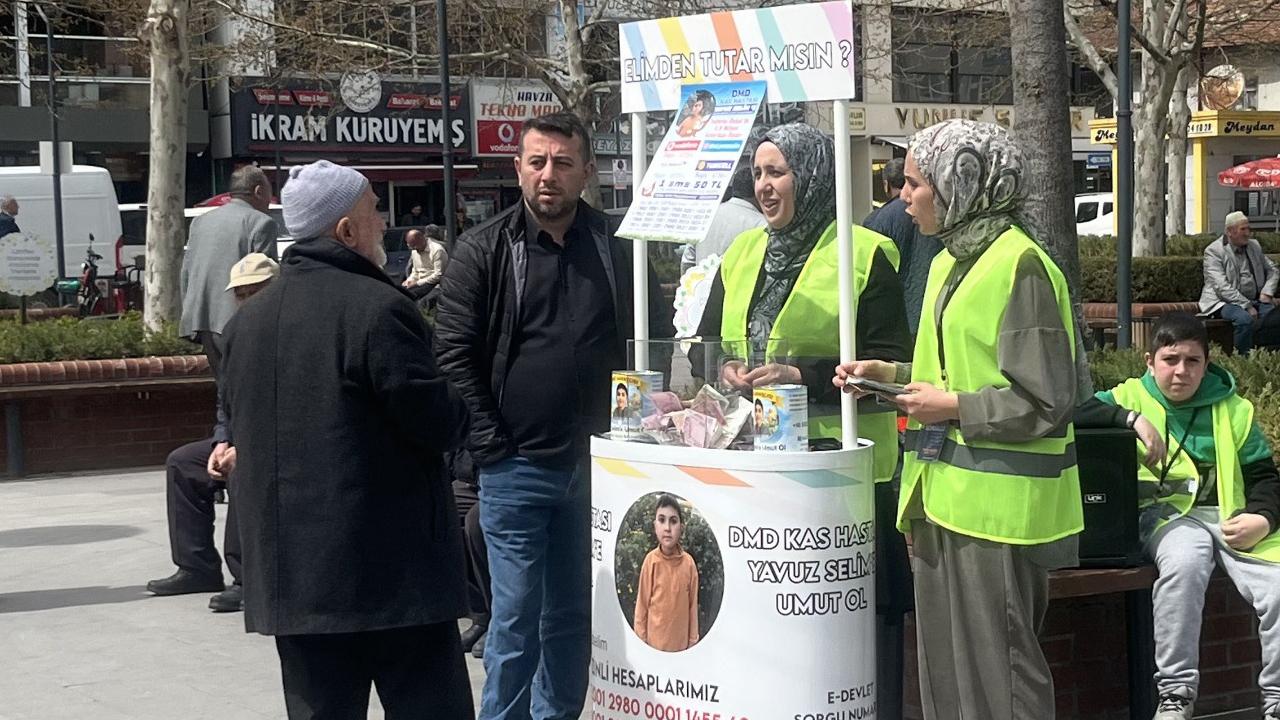 Havza’dan DMD Kas Hastası Yavuz Selim’e Destek