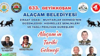 ALAÇAM’DA 633. GELENEKSEL HIDIRELLEZ ŞENLİKLERİ VE YAĞLI PEHLİVAN GÜREŞLERİ İÇİN GERİ SAYIM BAŞLADI